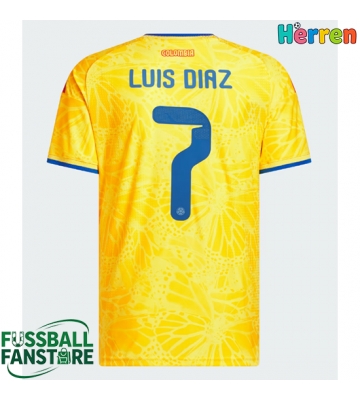 Kolumbien Luis Diaz #7 Replik Heimtrikot WM 2026 Kurzarm